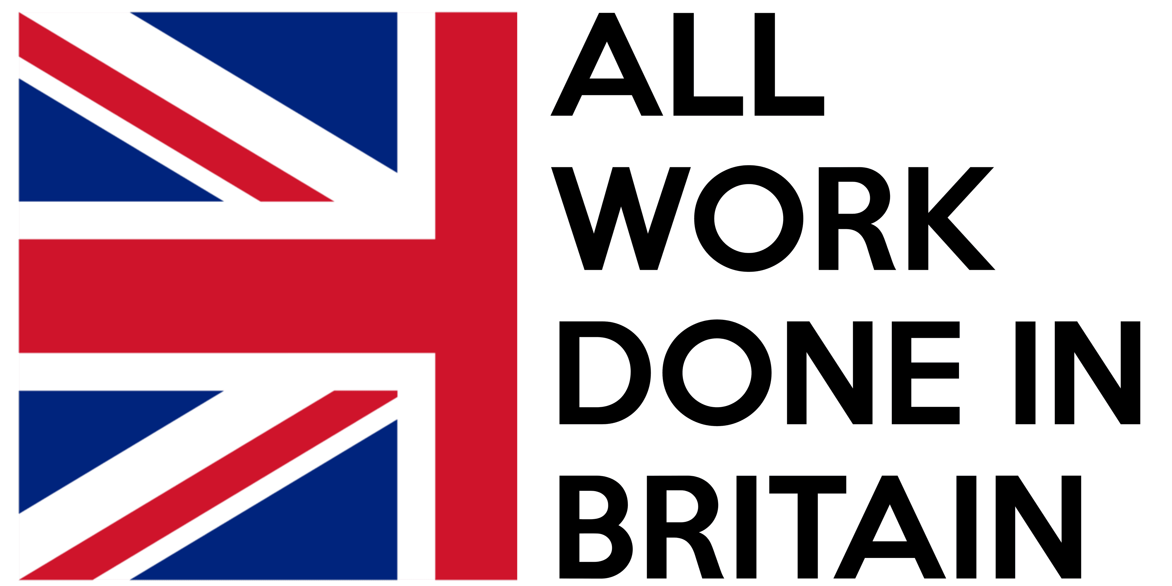 All work done in Britain