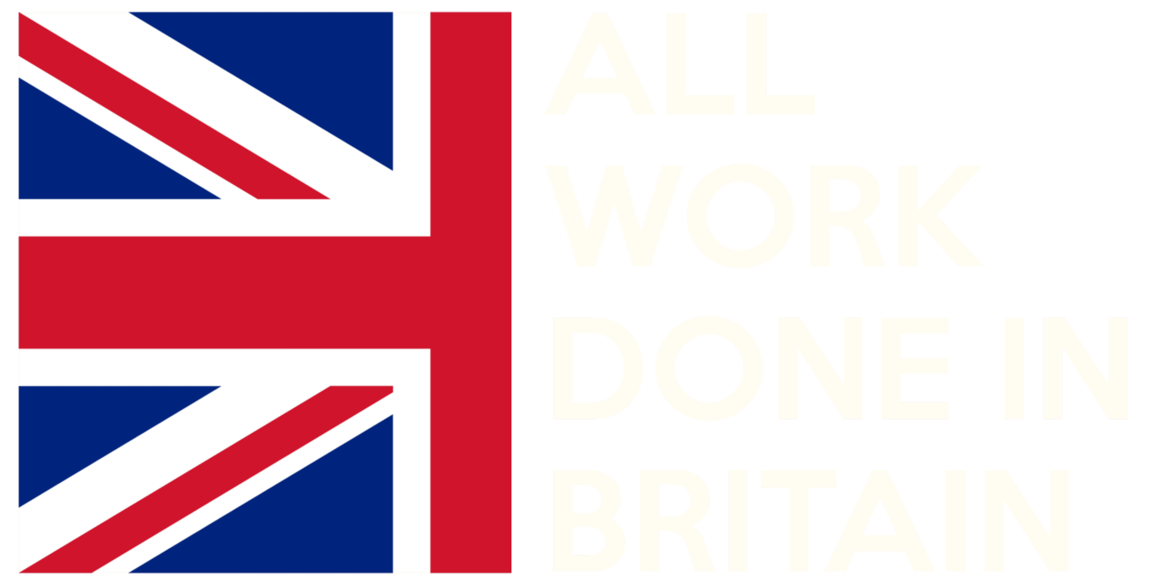 All work done in Britain